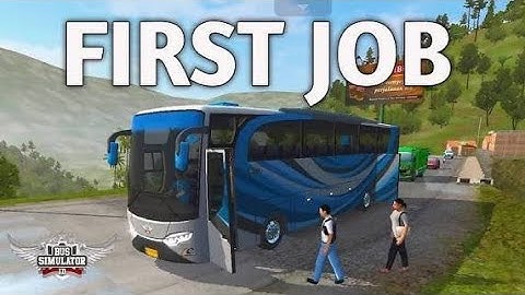 Indonesia Coach Bus Simulator Driving Video | Bus Simulator Game 2025 Android Gameplay Part 1 #live