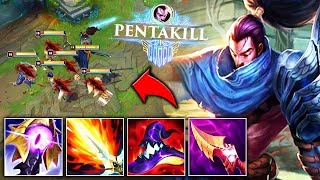 I played Full Ap Yasuo and got a Pentakill (HIDDEN OP?)