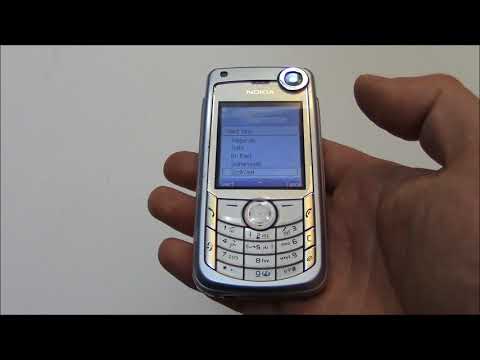 The Vintage Nokia 6680 Cell phone Review