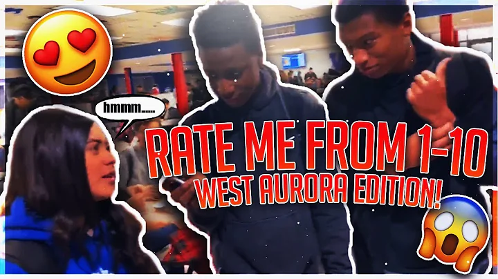 RATE ME FROM 1-10😱 | WEST AURORA HIGH SCHOOL EDITION!!!!