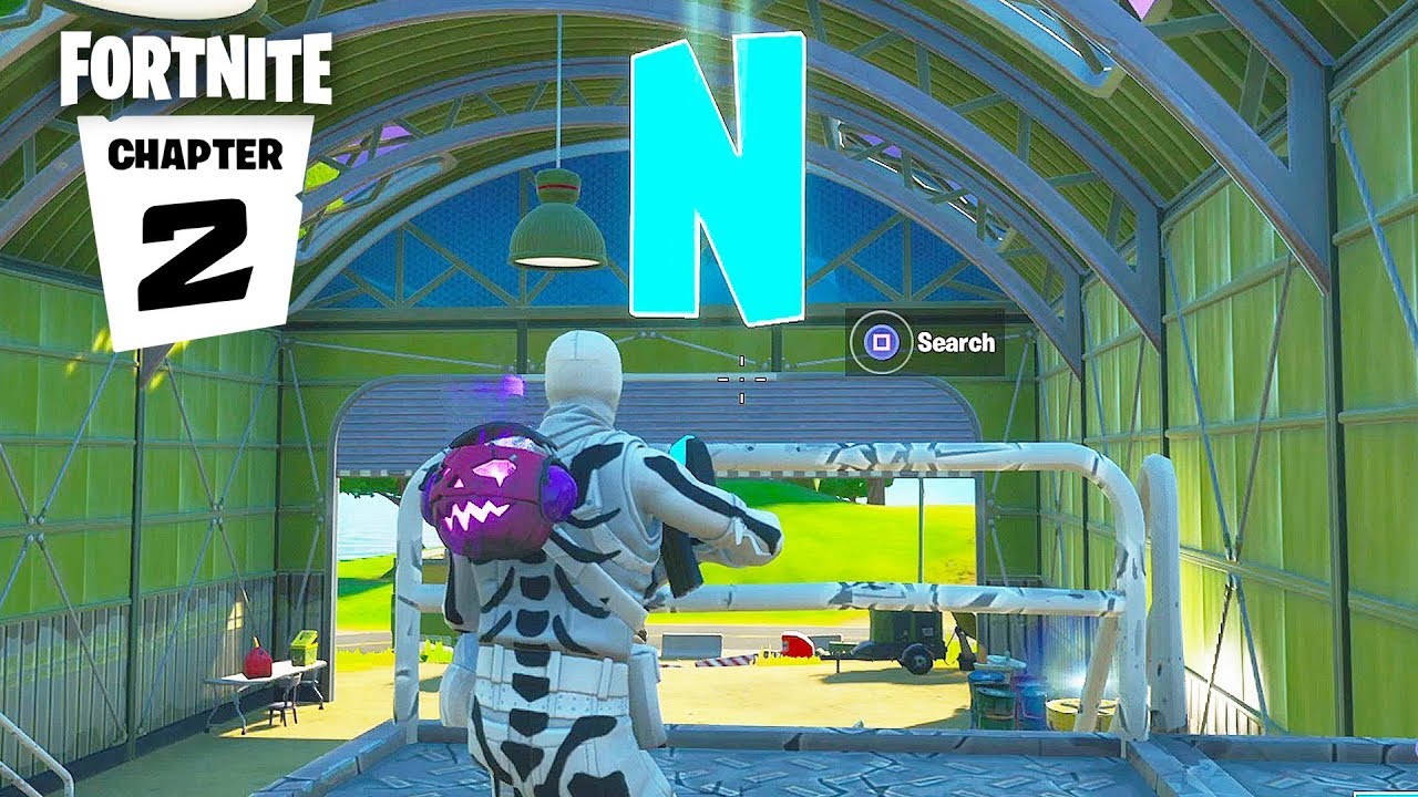 Fortnite Chapter 2 Season 1 - Letter "N" LOCATION - YouTube