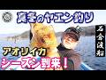 真冬のヤエン釣り!今年もヤエンの季節が来た!