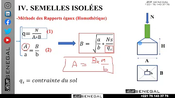 Comment calculer la section d'une semelle ?