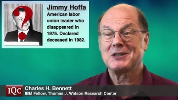 Does Information Disappear? - Charles Bennett