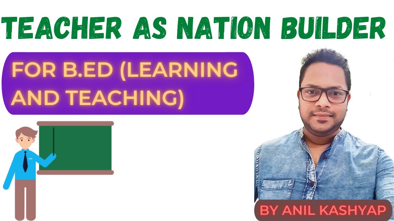 essay on teacher as a nation builder