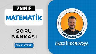 7th Grade 3D Mathematics Question Bank Theme 01 Test 01 Question Solutions | Sami Bolpaça