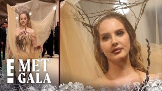 Lana Del Rey Is a FORCE of Nature With Unique Look | 2024 Met Gala