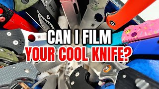 Can I Make A Video Of Your Cool Knife Or Edc Gear?