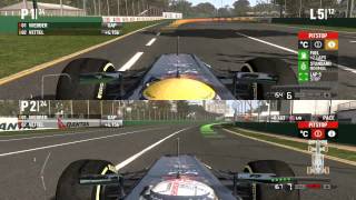 F1 2011 Splitscreen Race EP01