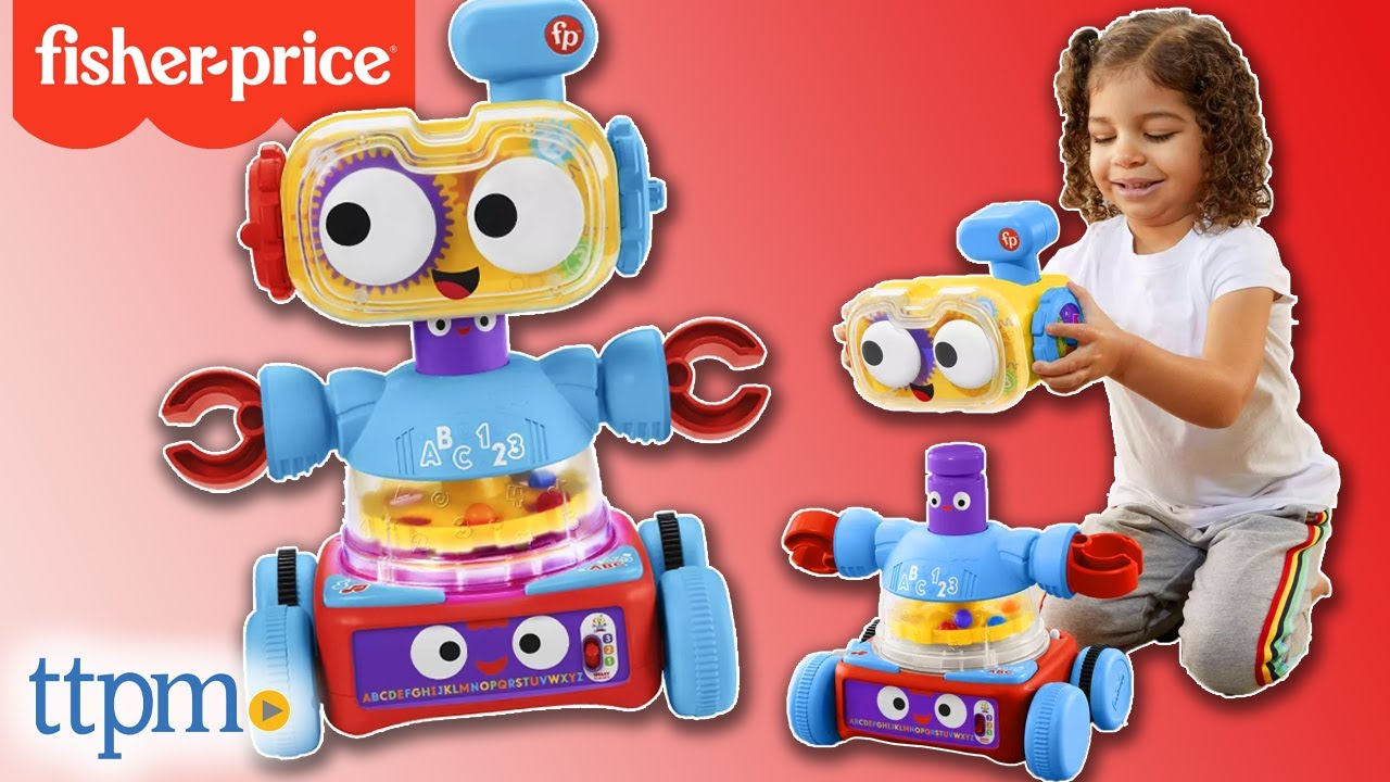 YOU CAN TAKE ROBOT 4-in-1 Learning Bot from Fisher- Price - YouTube