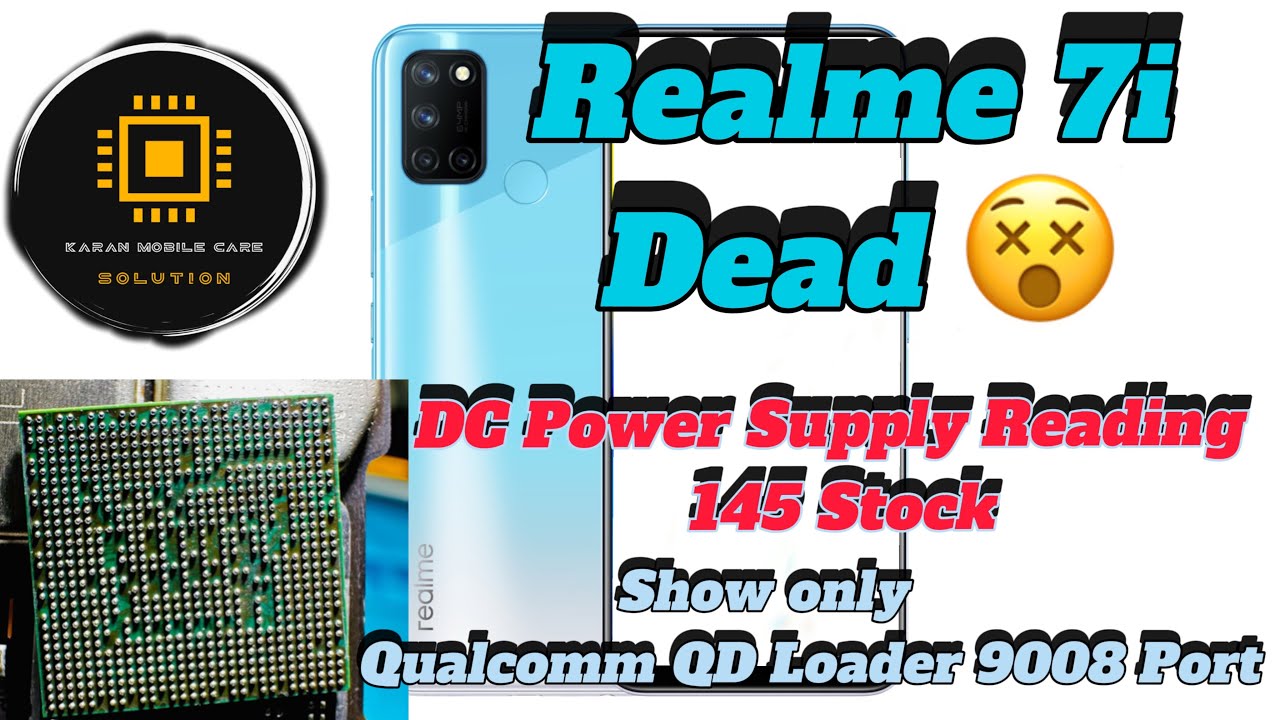 Real Me Loader Realme 7i Dead Repair / Qualcomm Qd Loader Port fix - YouTube