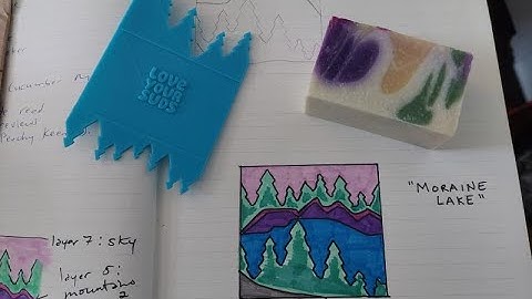 Attempting the April 2022 Soap Challenge Club - Sculpted Layers!!!