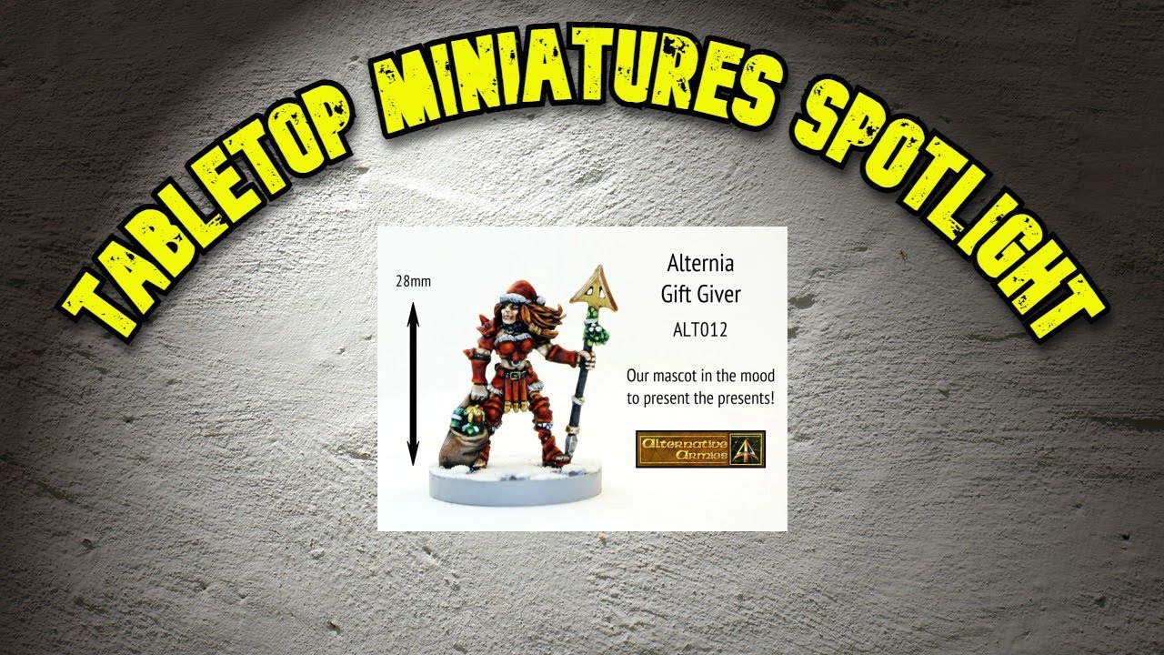 ALTERNATIVE ARMIES: Alternia Christmas Elf Miniature