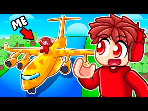 Building the BIGGEST Airplane in Roblox Build a Boat
