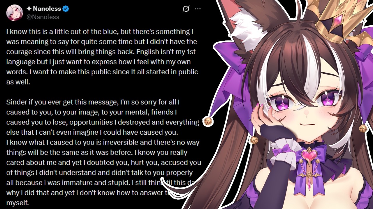 Nanoless APOLOGIZES to Sinder/ Ado BOO'ED at Concert?!/Short stream because neck hurt