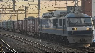 EF210-338号機[吹]+EF210-350号機[吹]牽引　高速貨物列車