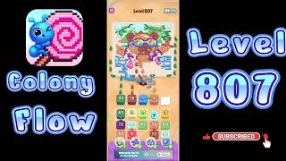 Colony Flow Level 807 Walkthrough | All Gameplay Solution | Go Answer