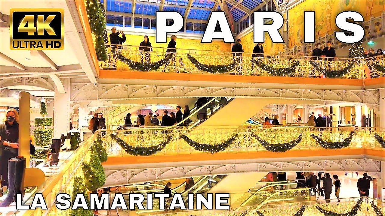 Christmas Shopping Destination in Paris: Samaritaine 