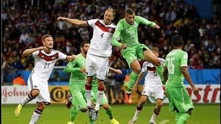 أهداف مباراة الجزائر ضد ألمانيا تعليق عصام الشوالي مونديال 2014 HD