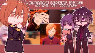 Diabolik Lovers react to Yui as Nobara || JUJUTSU KAISEN X DIABOLIK LOVERS || Speed: 2x