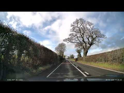 England by Road in 4k - A458 Shropshire - Shrewsbury Bypass to Halfway House