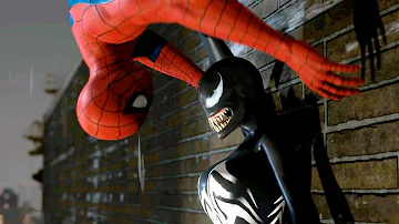 Spider-Man Kisses THICC Lady Venom Almsot Scene Spider-Man PC Mod
