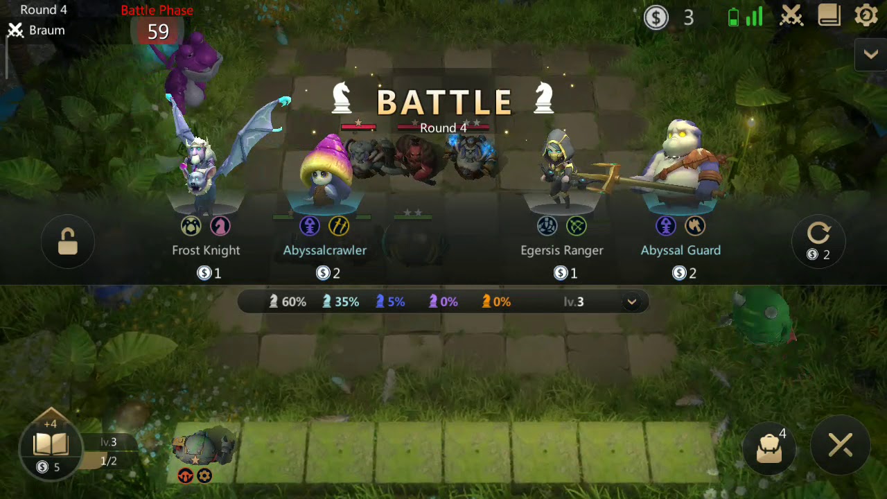 Got Level 2 Sky Breaker In The First Round DOTA Auto Mobile Chess
