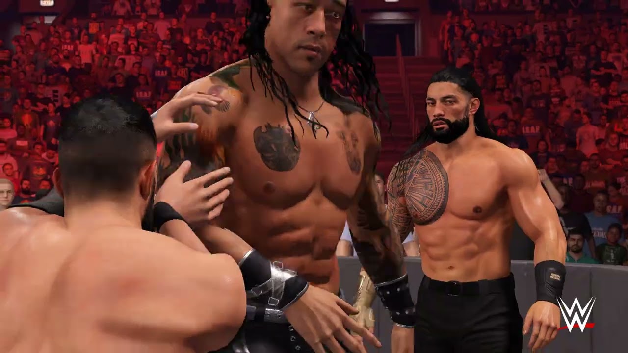 WWE 2K22 Damien Priest vs Finn Balor #1 Contenders Match RAW 4K