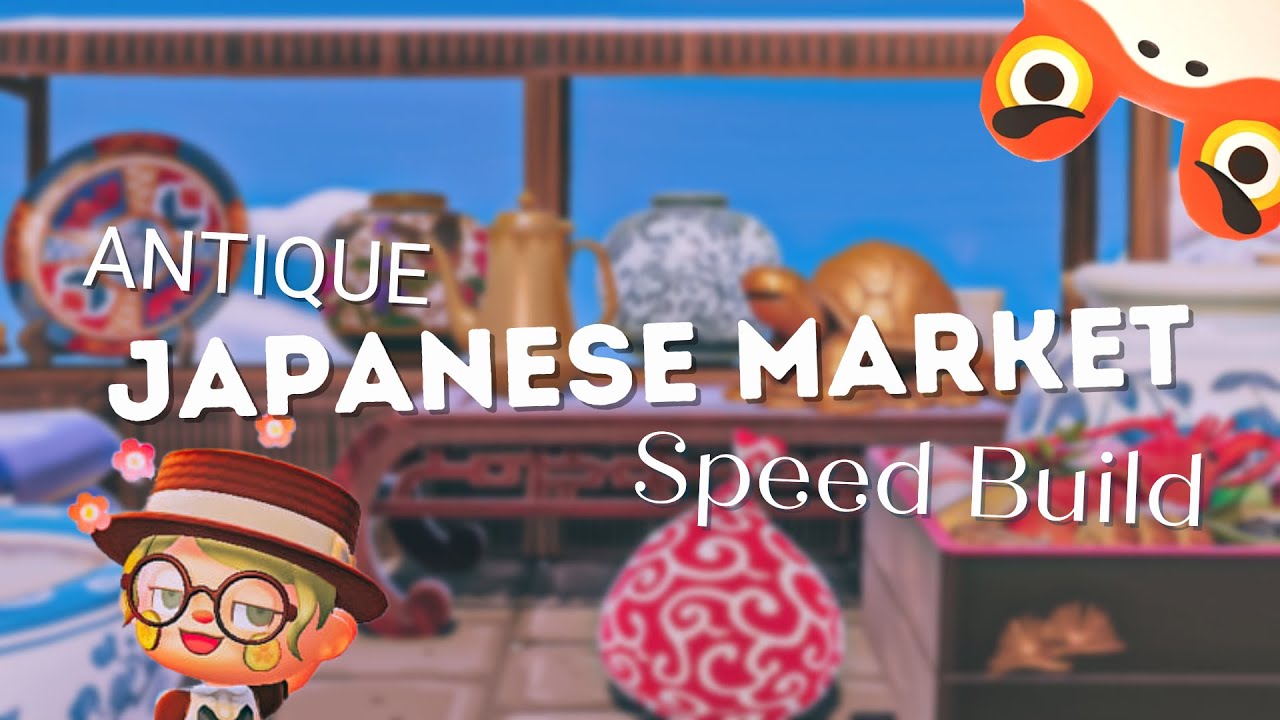 Antique JAPANESE MARKET Speed Build (Croque's House) 🎎 Japanese Island