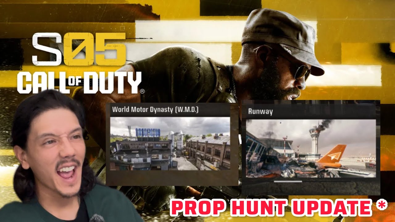 NEW SEASON 5 MAPS for [PROP HUNT] Runway & WMD on Call of Duty BO6 ...