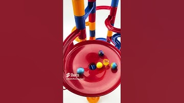 Color Sorting Wood Balls ASMR | Satisfying Rewind Filling Cups with Color #asmr #marbles #satisfying