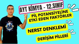 Pi̇l Potansi̇yeli̇ne Etki̇ Eden Faktörler 12 Sınıf Ayt Kimya 2024 