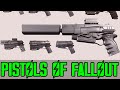 The pistols of fallout