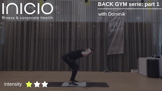 BACK GYM serie with Dominik