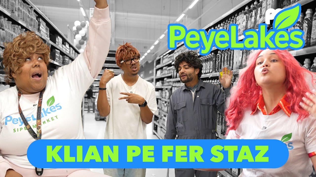 Nouvo stazier dan sipermarket