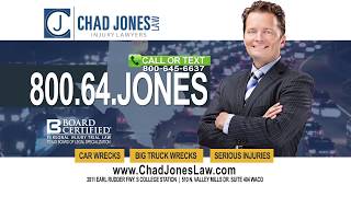 Chad Jones Law Personal Injury Attorney Experience