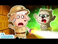 Bearee and his friend play in the museum  funny kids cartoon by bearee channel