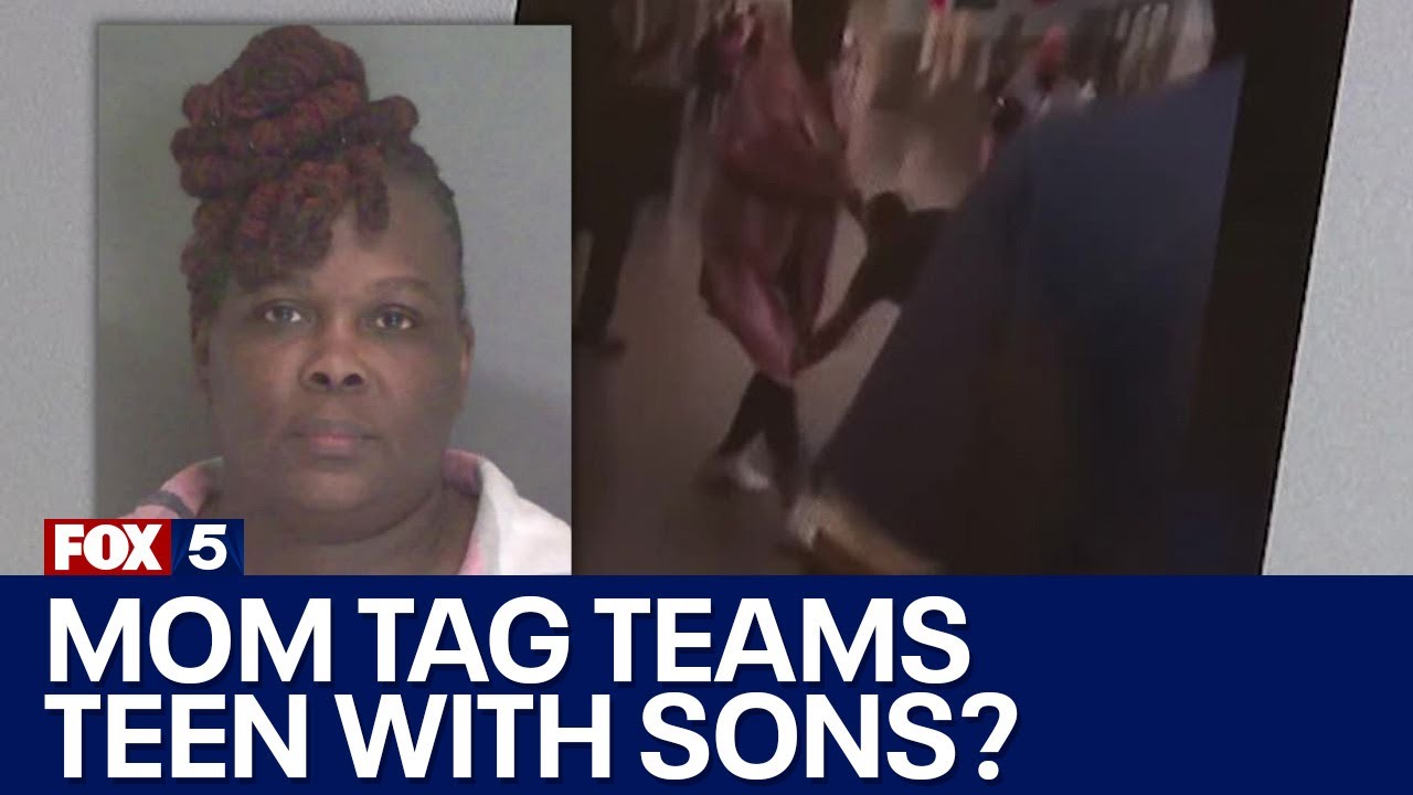 Mom jumps in while sons attack teen, police say | FOX 5 News