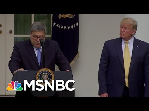 Trump Reportedly Wanted Barr To Hold Presser Clearing Him On Ukraine | The Last Word | MSNBC