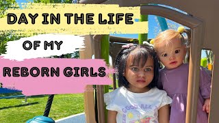 Day in the Life of Reborn Doll Toddler and Kid | With Outing #reborn #reborndoll #rebornroleplay