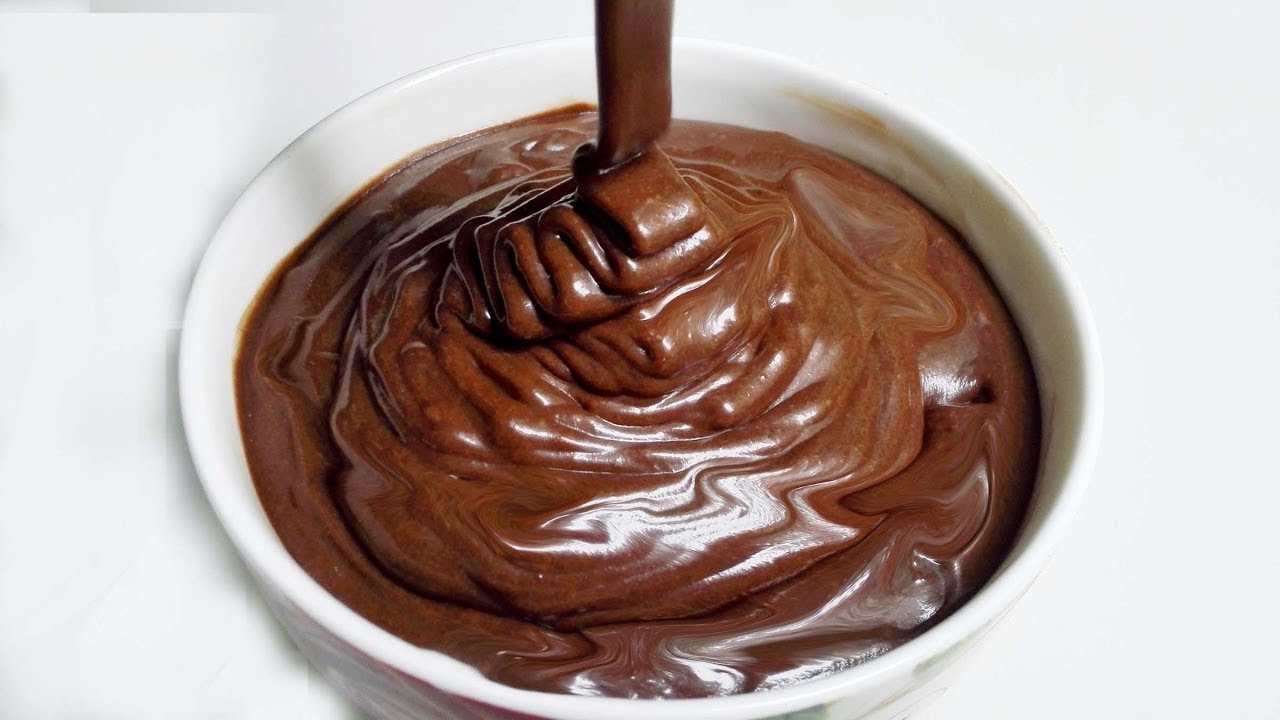 How to Make Chocolate Sauce From Cocoa Powder طريقة عمل صوص الشيكولاتة