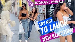New Top Reactions 2024 😂💃😂 Beautiful Girls in Bucharest, Romania