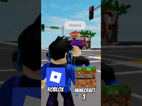 Roblox Ou Minecraft? #Roblox #shorts #viral #naofloppa