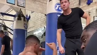 Anthony Joshua NEW training for Usyk rematch with Luke Campbell