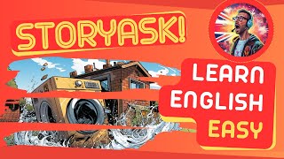 English Course for Beginners (38). Full Immersion. Learn English in 1 Hour. New Technique: StoryAsk