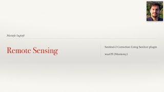 Sentinel-2 Correction Using Sen2cor Plugin MacOS (Monterey 12.4)