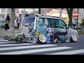 【搬入】今年もとんでもない数の痛車がお台場にやってきた！痛車天国2024