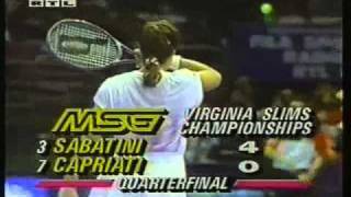 Sabatini vs Capriati Masters 1992 (4/12)