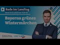 Ferdinand Mang | Bayerns grünes Wintermärchen