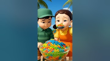 Squid Game AI Popping Candy ASMR #squidgame #squidgame2 #ai #asmr